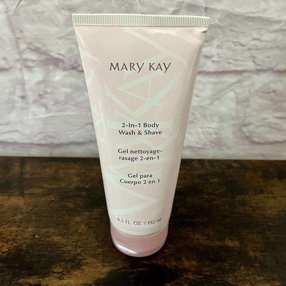Mary Kay 2-in-1 Body Wash & Shave 6.5 Oz Cleanser Shave Cream NEW